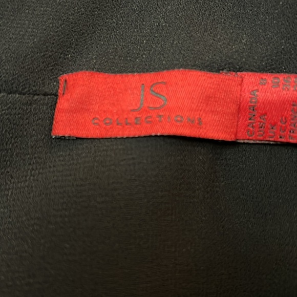 Dressy chiffon pants with rhinestones. Like new size 8. - Picture 6 of 11